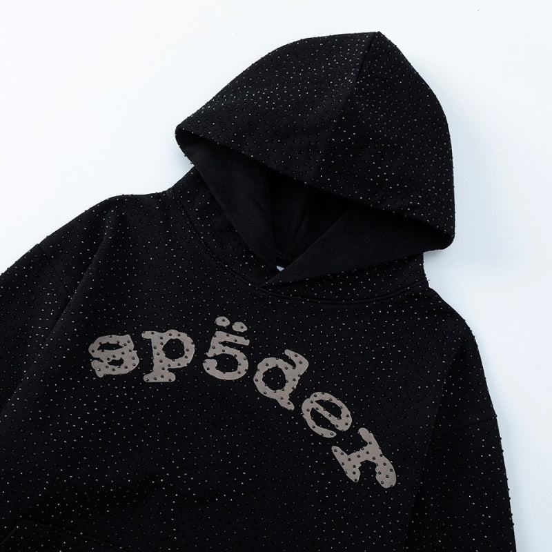 Spiderweb hoodie High-quality pure cotton for autumn and winter