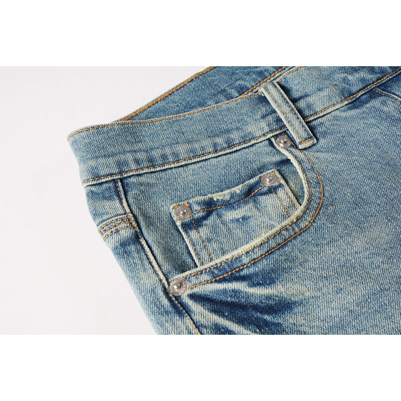 purple brand jeans Pure Cotton High Street Trend