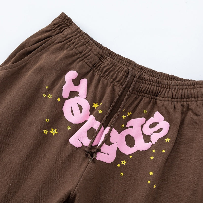 Spiderweb hoodie & sweatpants 2 piece set High-quality pure cotton for autumn and winter
