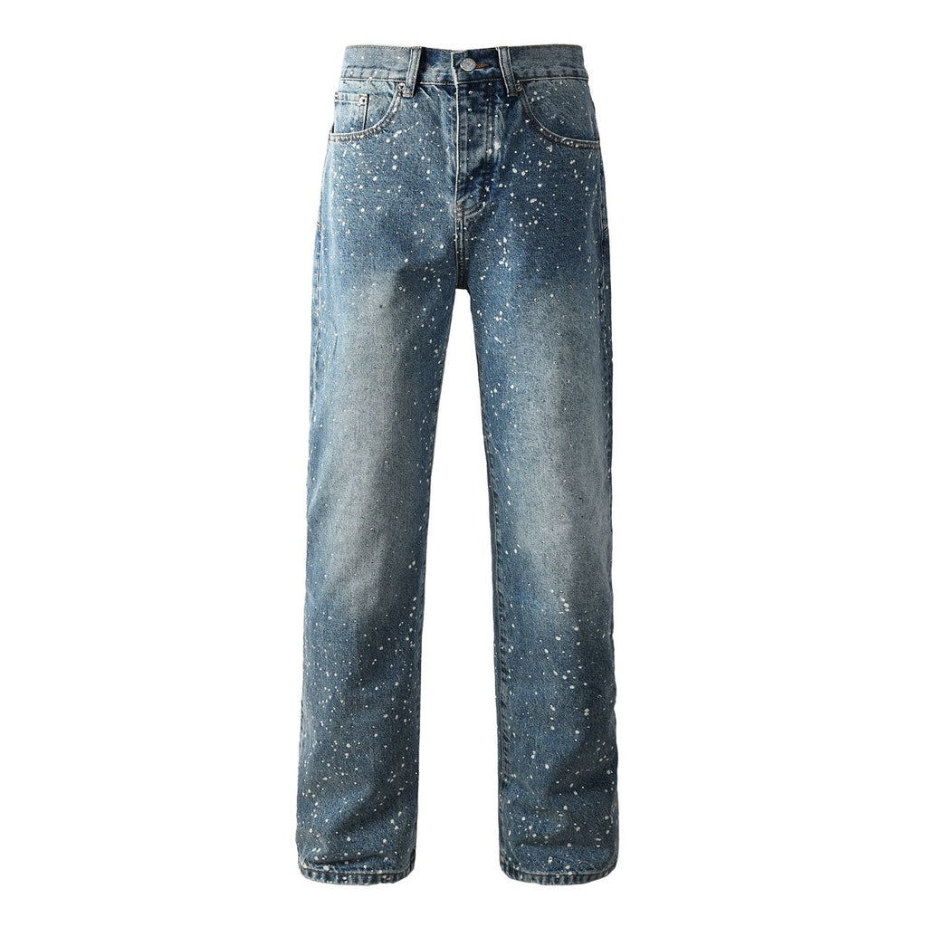 purple brand jeans Rhinestones #9126