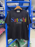 Satoshi Nakamoto t shirt High-quality heavyweight streetwear with a vintage, distressed aesthetic.