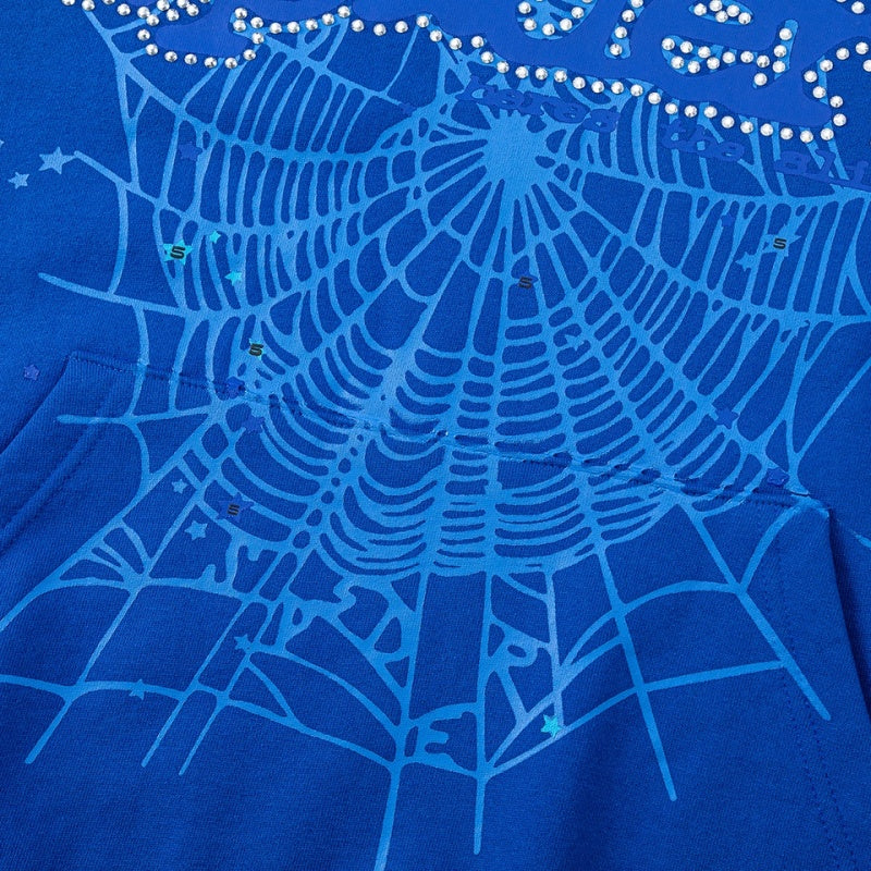 Spiderweb hoodie High-quality pure cotton for autumn and winter