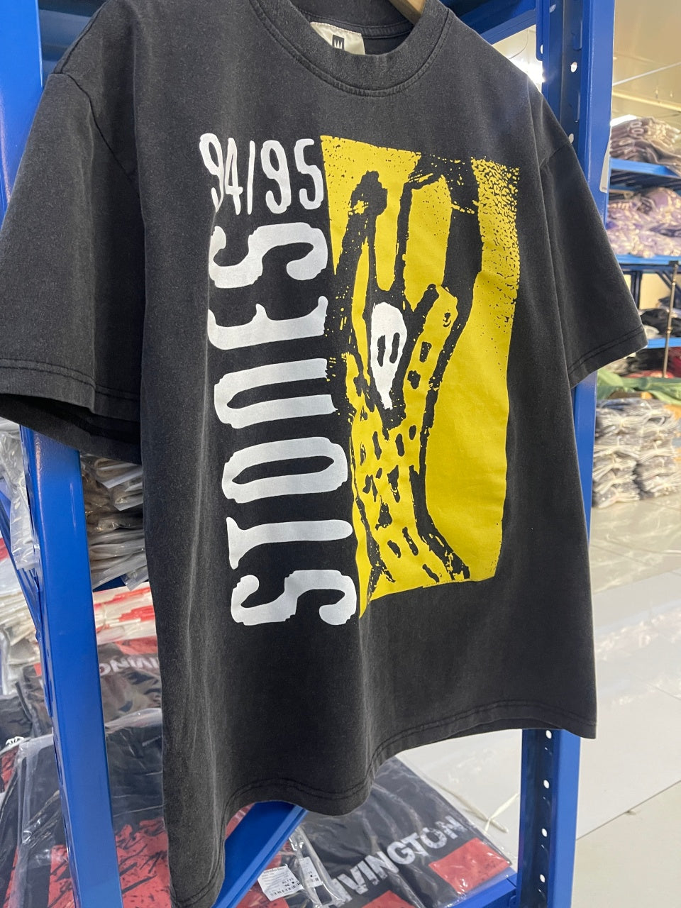 Vintage style washed summer wear T shirt