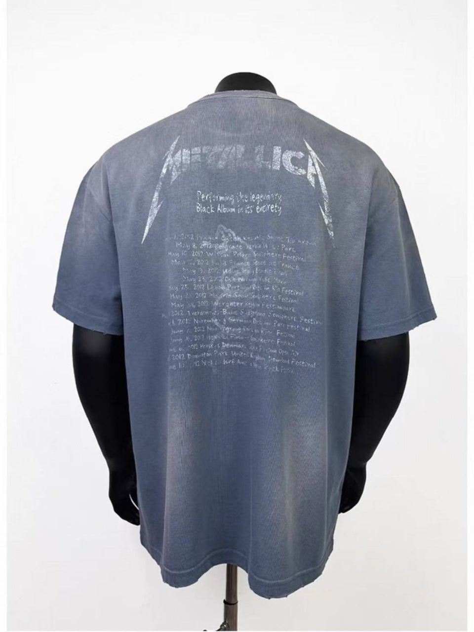Vintage style washed summer wear T shirt