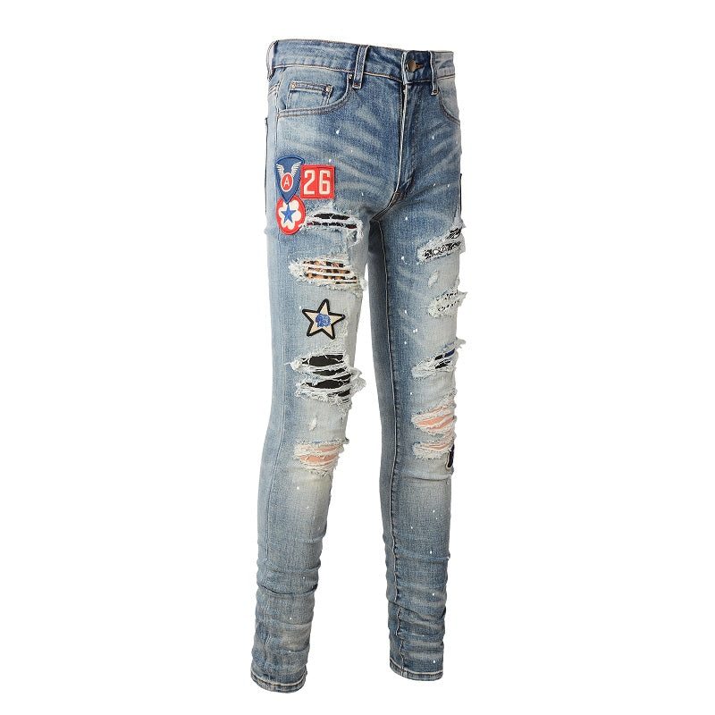 AM Jeans High Street Distressed#6539