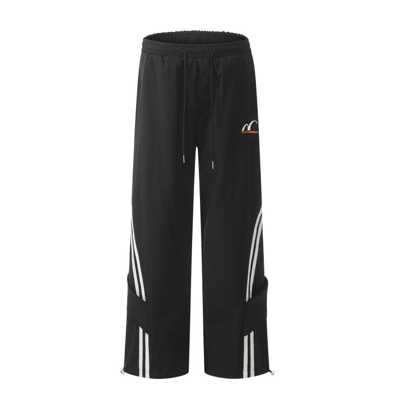 American-style streetwear harem pants Multi-color lightweight relaxed straight trousers