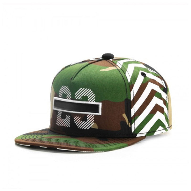 Trendy flat brimmed snapback hatsshade
