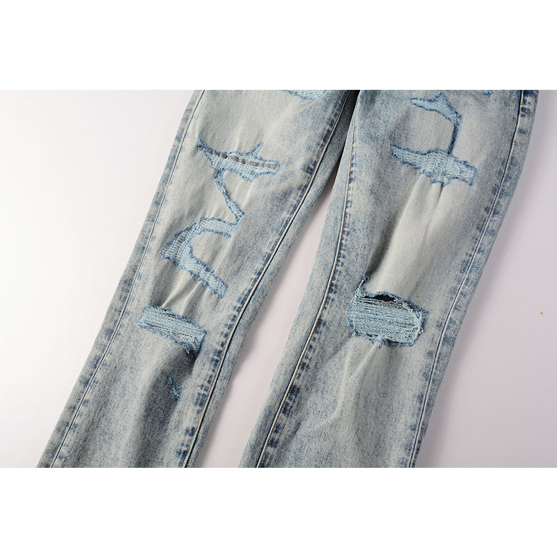 purple brand jeans Pure Cotton High Street Trend