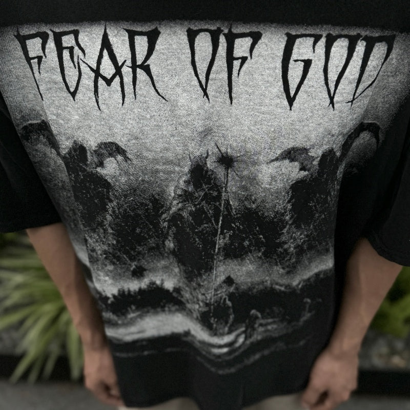 Unisex Vintage T Shirts Fear of God "Judgment and Redemption" Limited Edition (1-of-1) Vintage T-Shirt