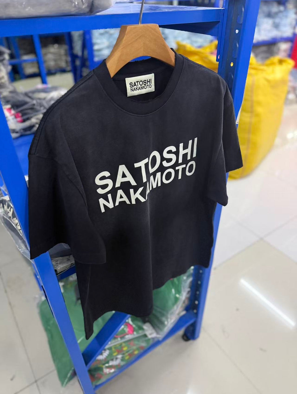 Satoshi Nakamoto t shirt High-quality heavyweight streetwear with a vintage, distressed aesthetic.