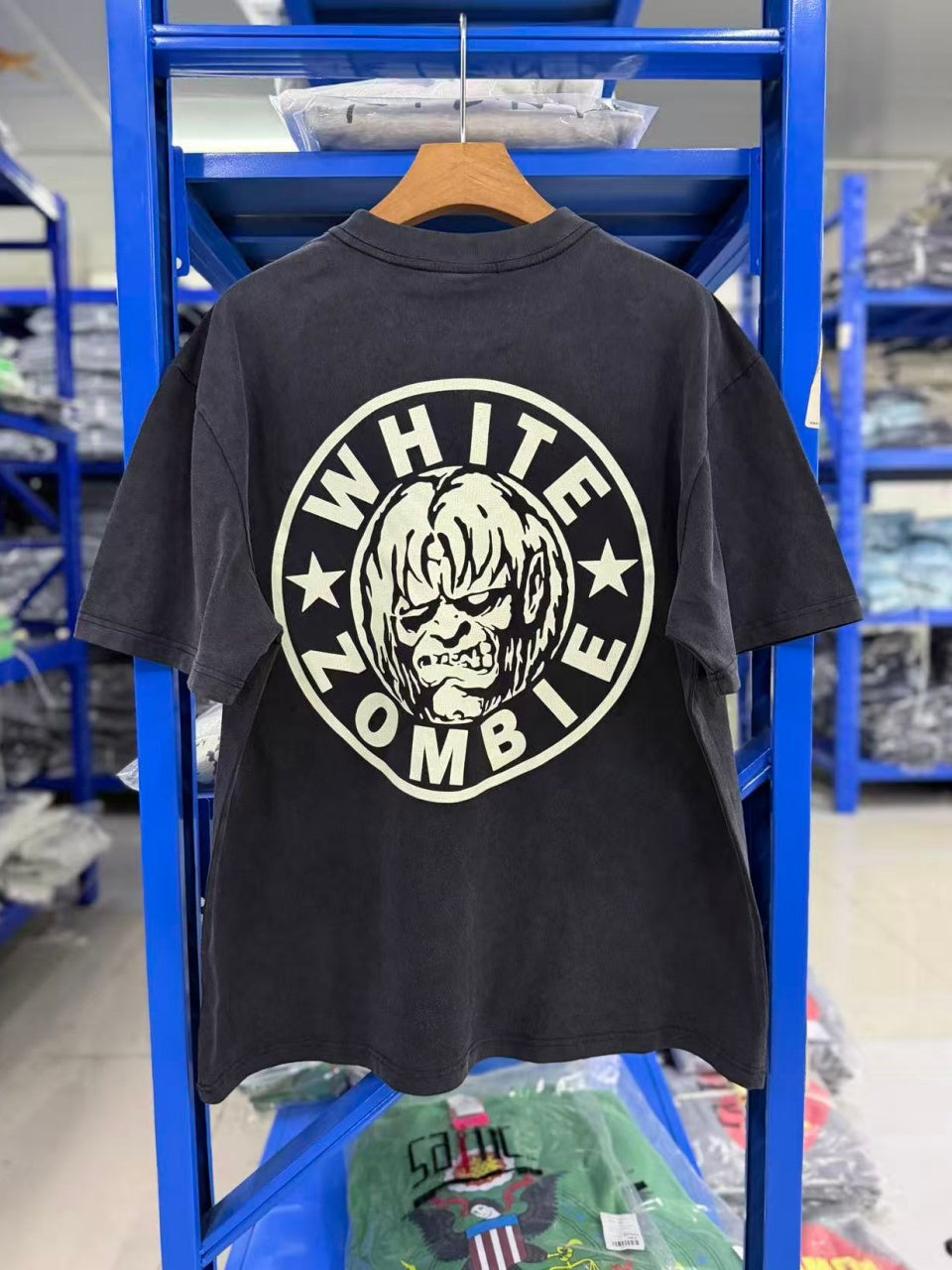 Vintage style washed summer wear T shirt