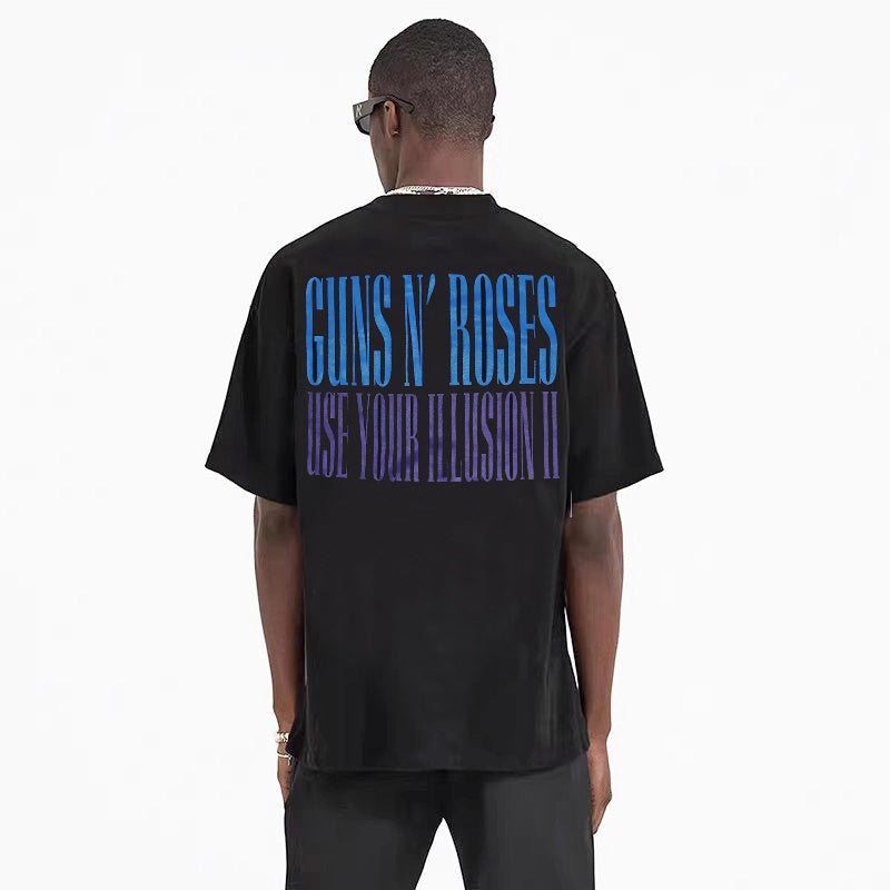 Mens T-shirt Guns N' Roses album cover print