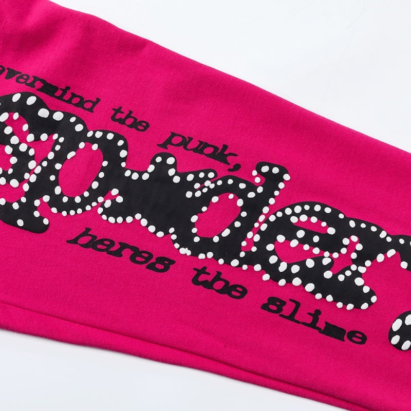 Spiderweb sweatpants High-quality pure cotton for autumn and winter