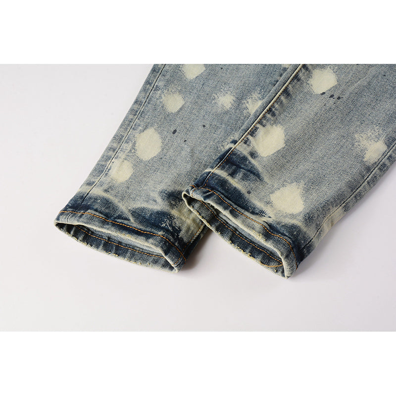 purple brand jeans Pure Cotton High Street Trend