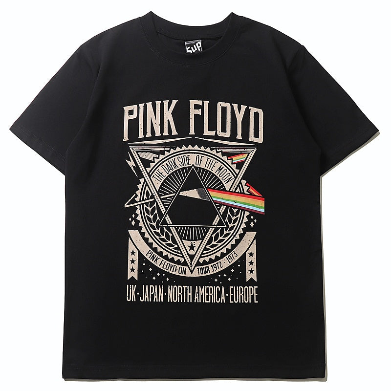 Mens T-shirt Vintage Vintage Pink Floyd rock print