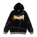 Denim Tears Hoodie Y2K Virginia Cotton Floral Print Oversized Line Stitch Hoodie