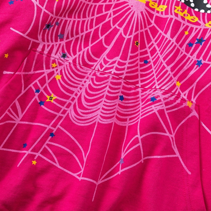Spiderweb hoodie High-quality pure cotton for autumn and winter