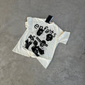 ERD T Shirts Vintage Figure Splicing Graphic Relaxed Fit Casual Short Sleeve