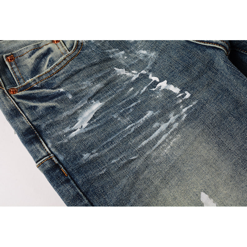 purple brand jeans Pure Cotton High Street Trend