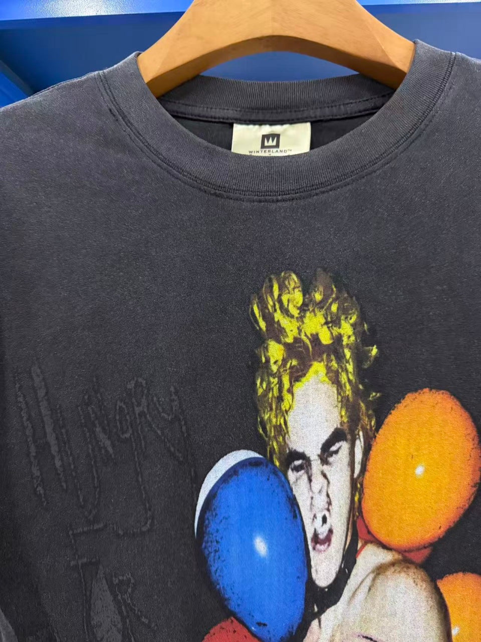 Vintage style washed summer wear T shirt