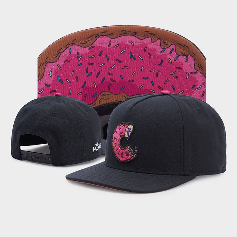 Trendy flat brimmed snapback hatsmesh breathable