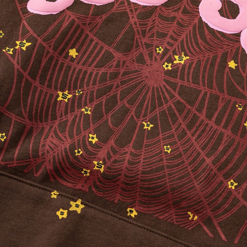 Spiderweb hoodie High-quality pure cotton for autumn and winter