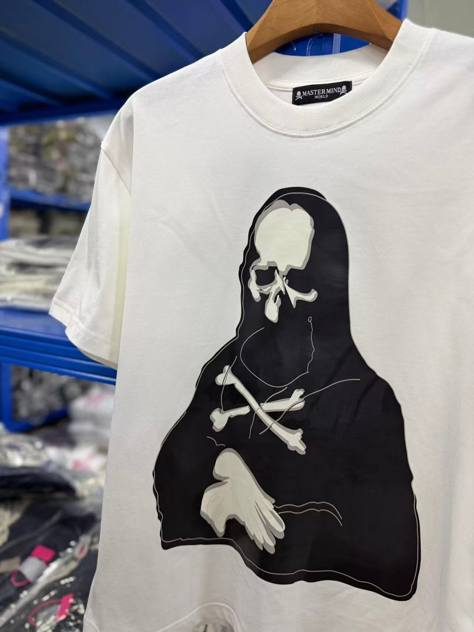 Vintage style washed summer wear T shirt Skull