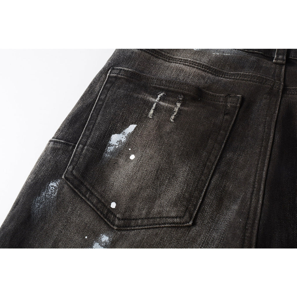 purple brand jeans Pure Cotton High Street Trend