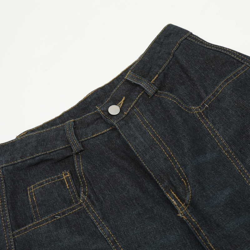 American-style streetwear harem pants Relaxed Cropped Balloon Silhouette