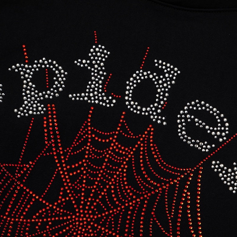 Spiderweb hoodie High-quality pure cotton for autumn and winter