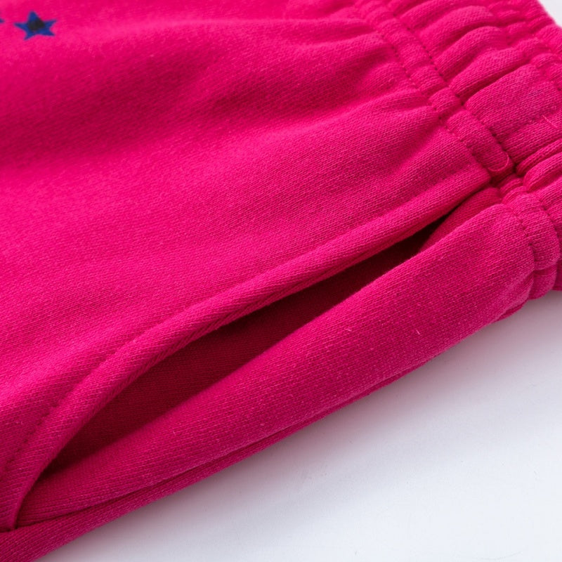 Spiderweb sweatpants High-quality pure cotton for autumn and winter