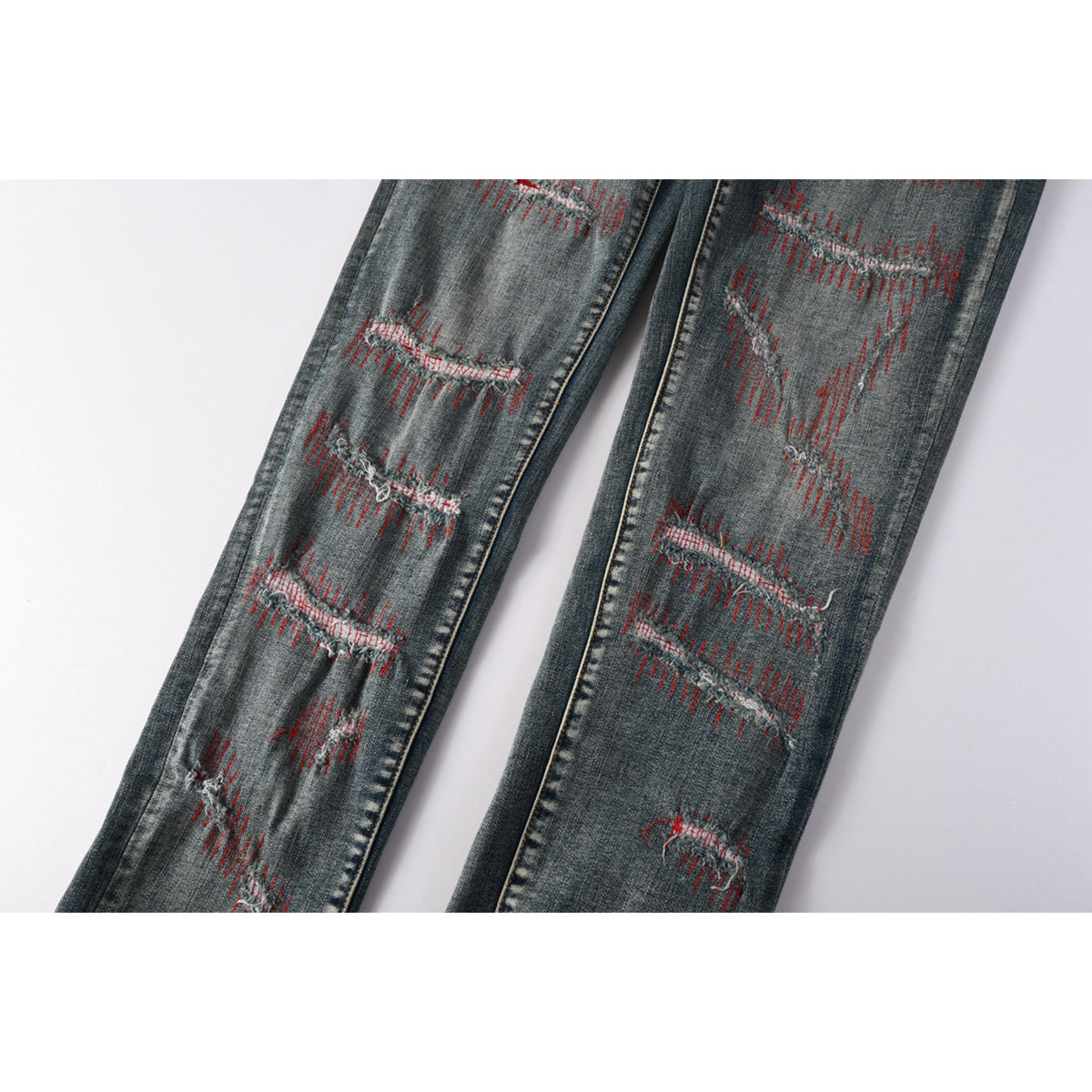 purple brand jeans High Street Distressed