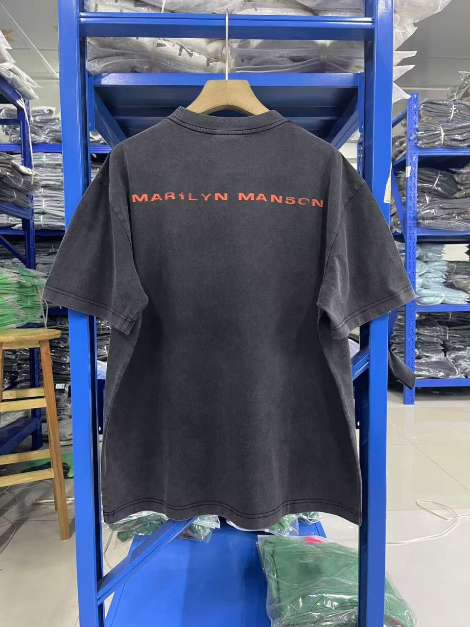 Vintage style washed summer wear T shirt