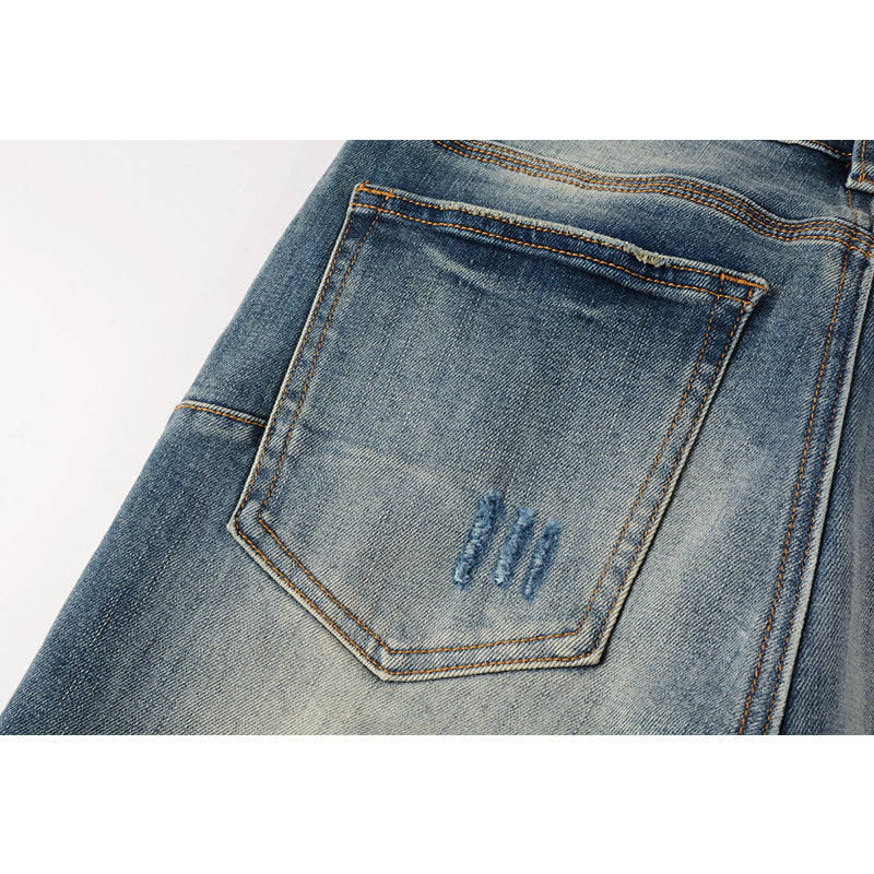 purple brand jeans Pure Cotton High Street Trend