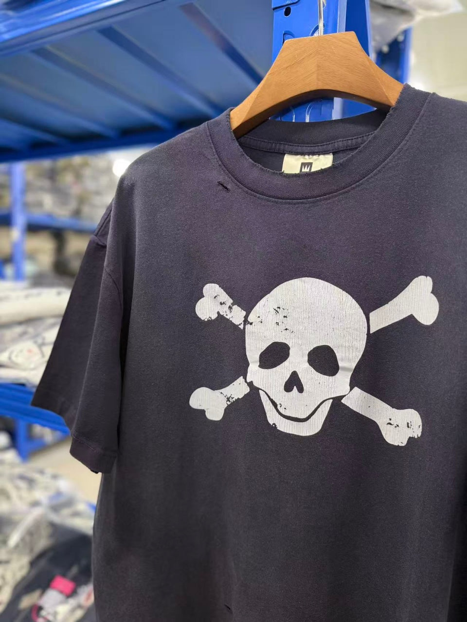 Vintage style washed summer wear T shirt