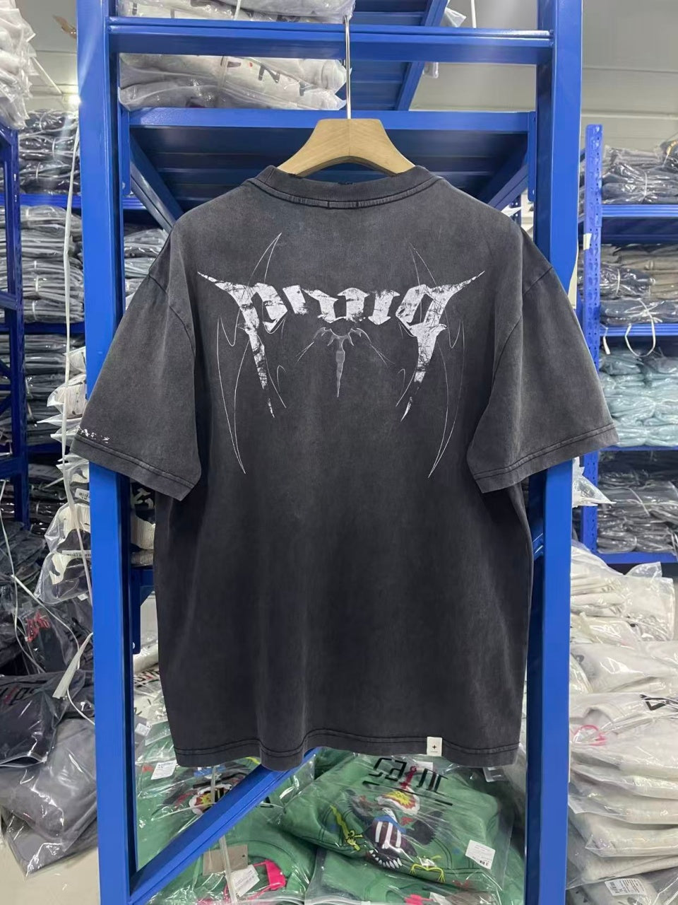 Vintage style washed summer wear T shirt