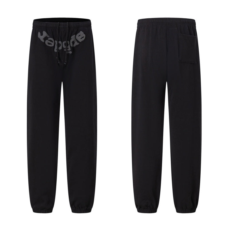 Spiderweb sweatpants High-quality pure cotton for autumn and winter Camouflage
