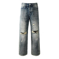 purple brand jeans Rhinestones #9131