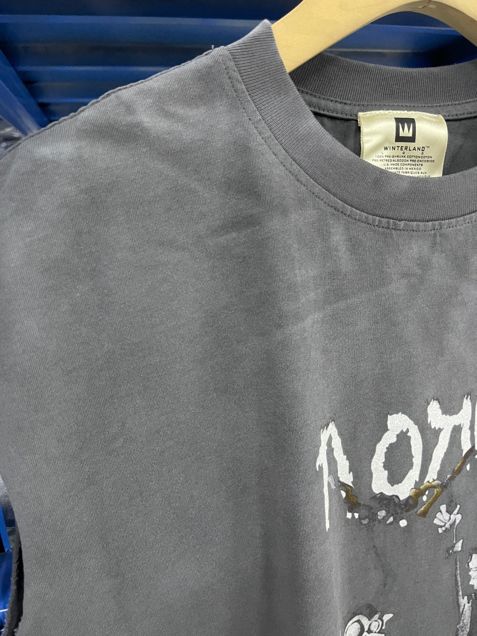 Vintage style washed summer wear T shirt