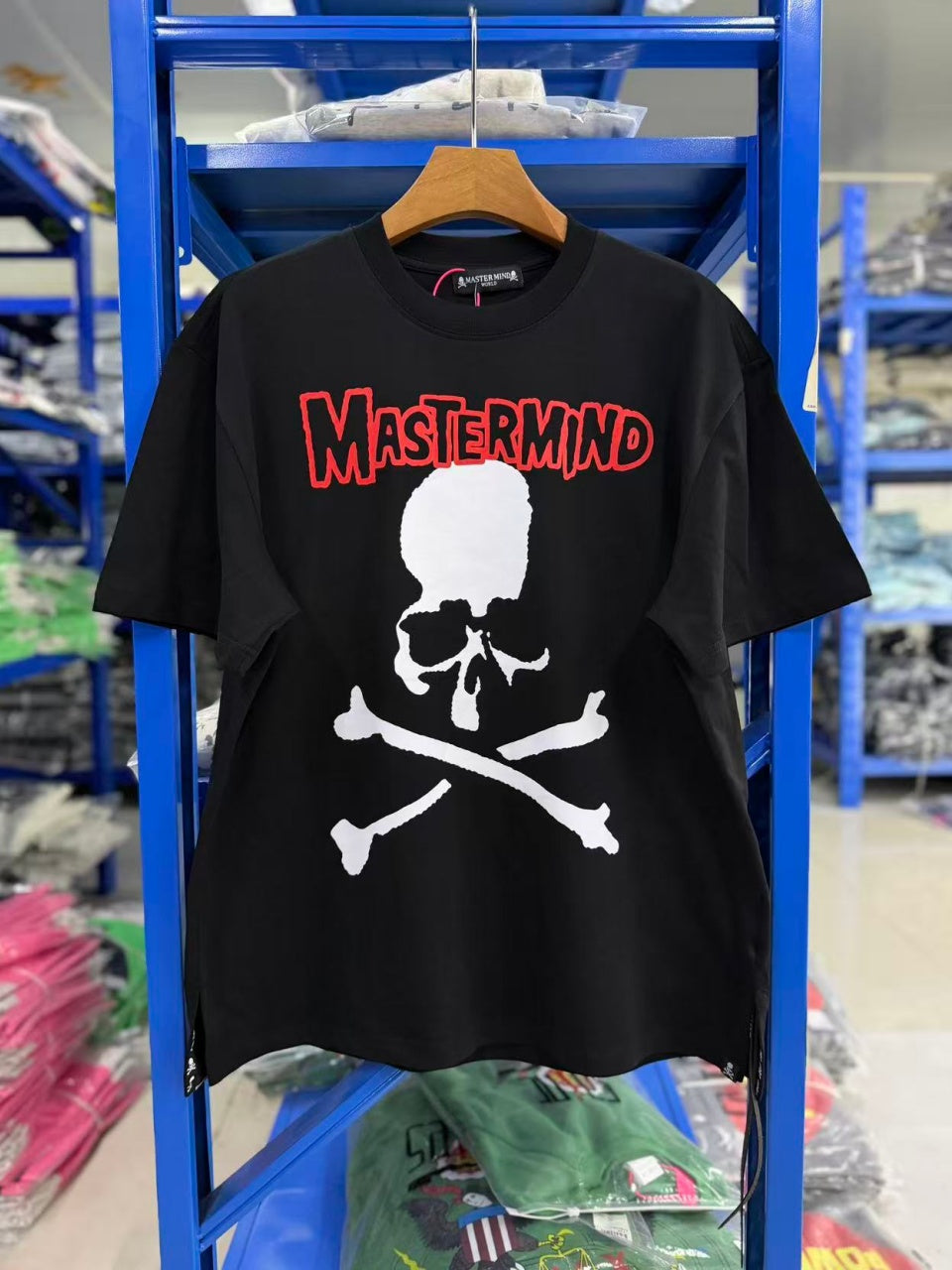 Vintage style washed summer wear T shirt Skull