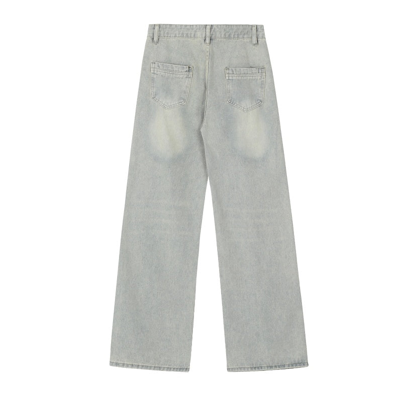 American-style streetwear harem pants Relaxed straight loose streetwear cut
