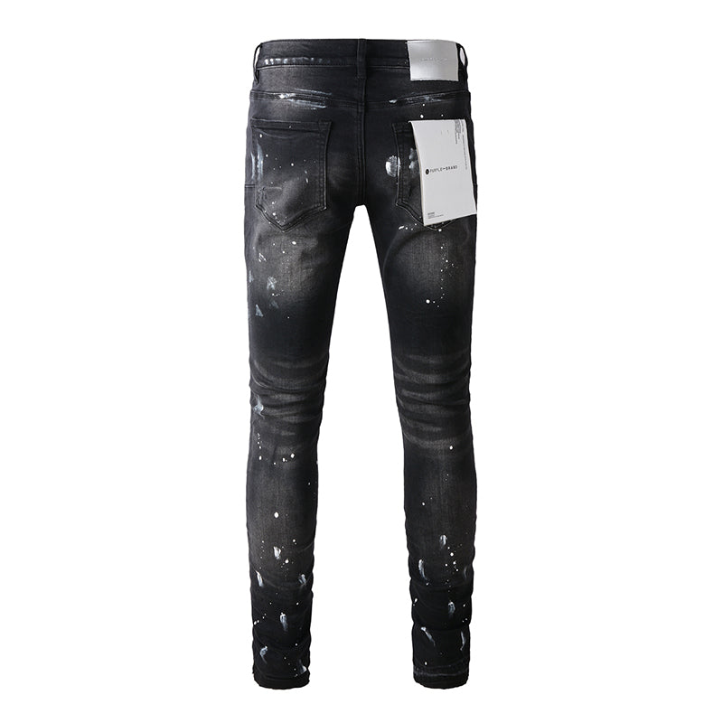 purple brand jeans Pure Cotton High Street Trend