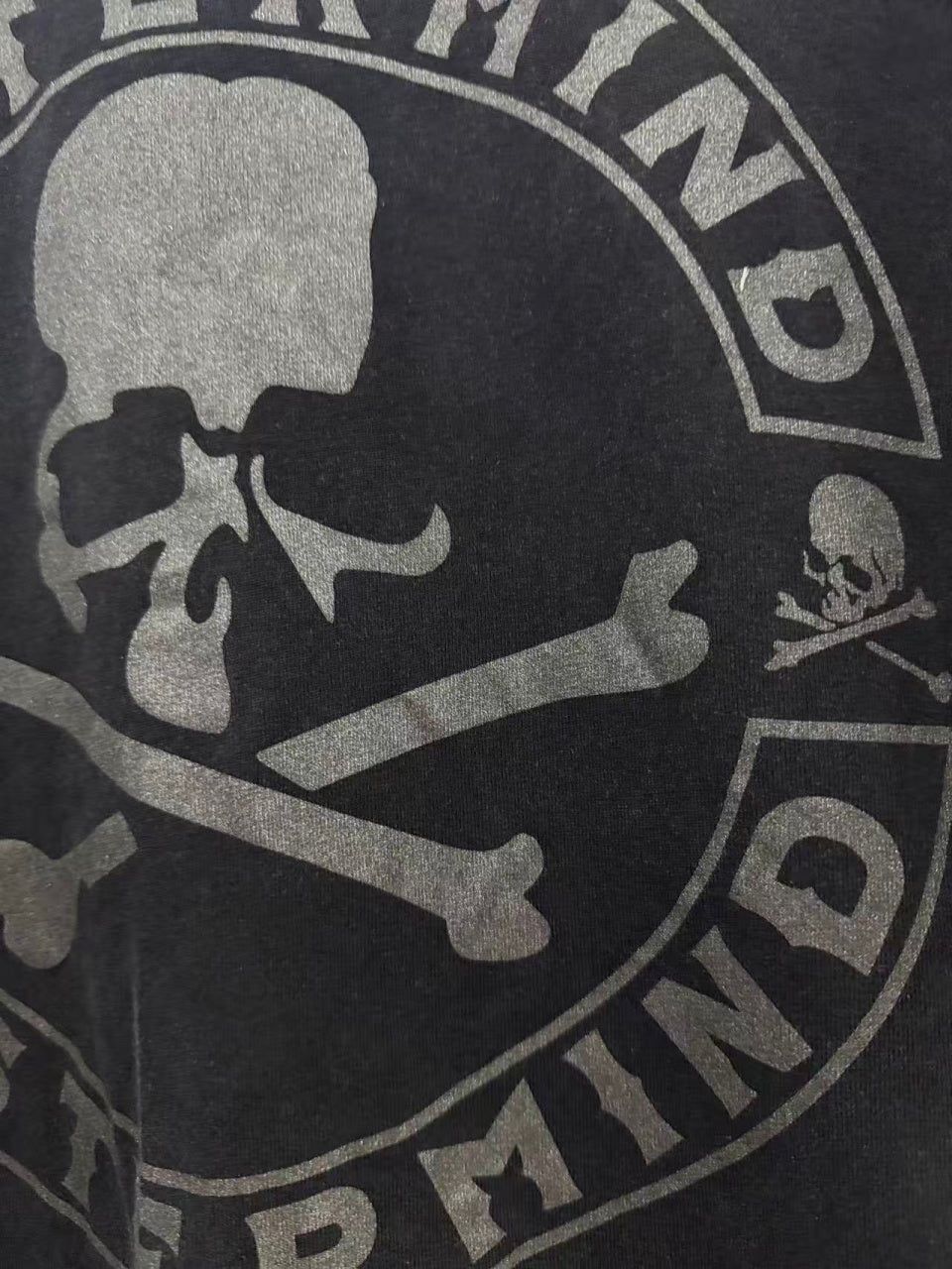 Vintage style washed summer wear T shirt Skull