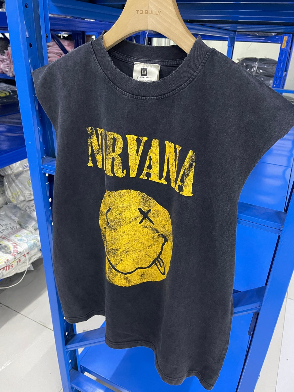 Vintage style washed summer wear T shirt