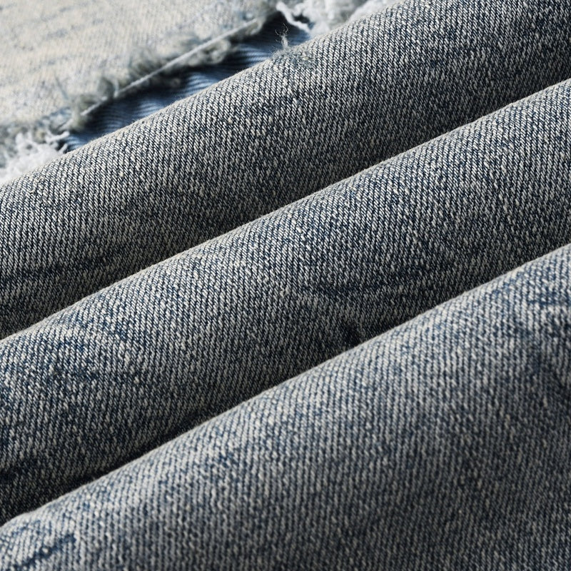 Purple brand Jeans High-quality pure cotton streetwear trousers line