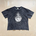 Unisex Vintage T Shirts GALLERY DEPT. 26SS "THE WORLD IS OURS" Limited Edition: Heavyweight, washed-and-distressed streetwear T-shirt featuring a boxy, cropped punk-inspired fit.
