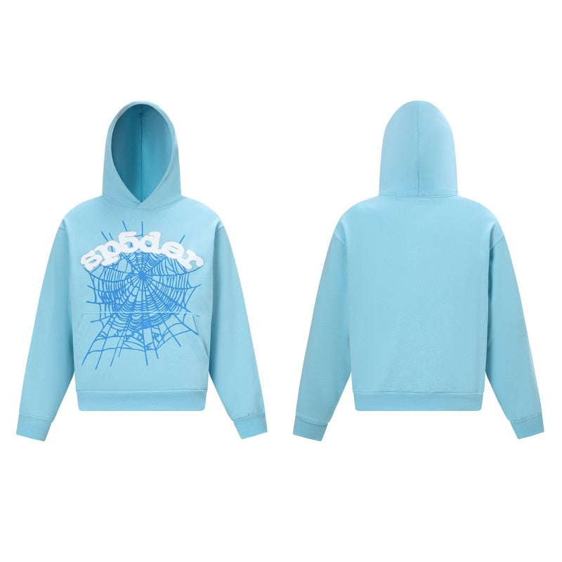 Spiderweb hoodie High-quality pure cotton for autumn and winter