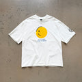 Unisex Vintage T Shirts Saint x Hiroshi Fujiwara "IT'S A START" Limited Collaboration — Authentic-spec 320g heavyweight fabric (retaining weight after washing); vintage single-stitch and blind-stitch construction; garment-dyed with enzyme-abrasion wa