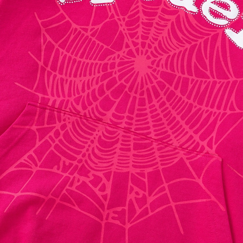 Spiderweb hoodie High-quality pure cotton for autumn and winter