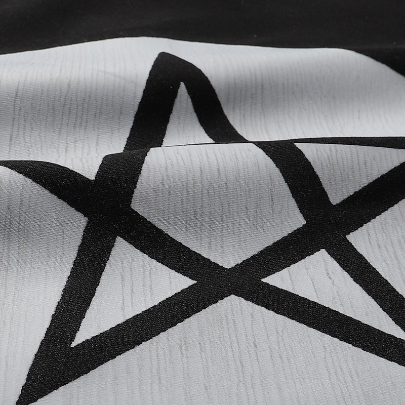 Saint Michael T Shirts Occult Rock Goat Face Guitar Vintage Grunge Graphic Tee
